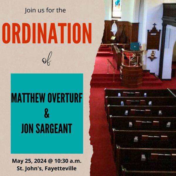 Ordination of Matthew Overturf and Jon Sargeant
